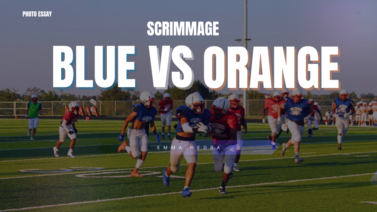 Blue VS Orange Scrimmage: Photo Essay