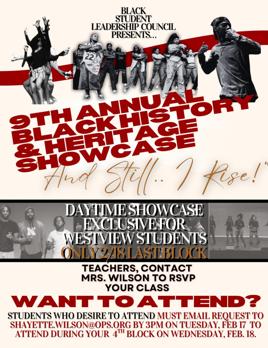 Flyer courtesy of Westview BSLC.